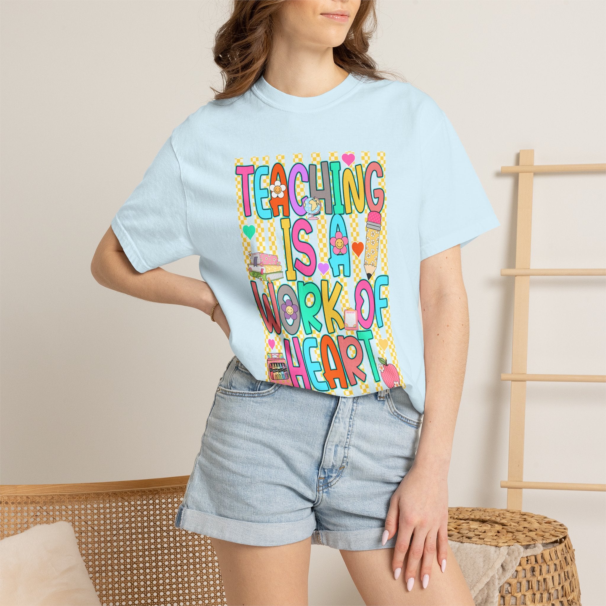 Teaching Is a Work of Heart T-Shirt
