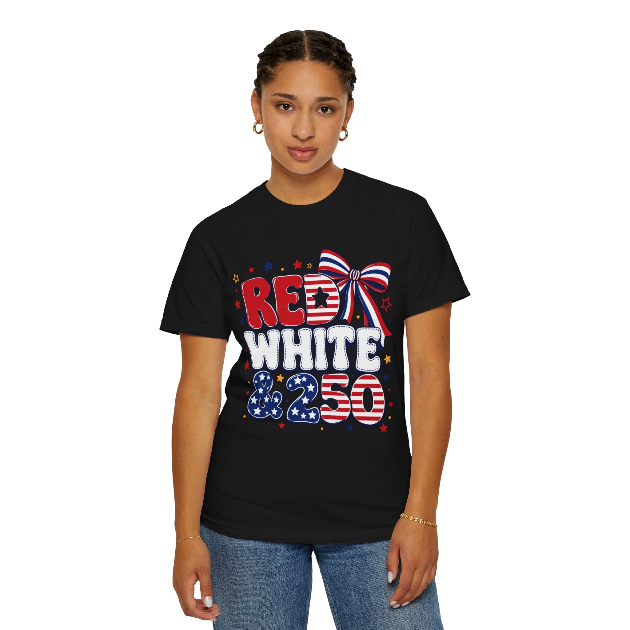 Red White & 250 Patriotic T-Shirt