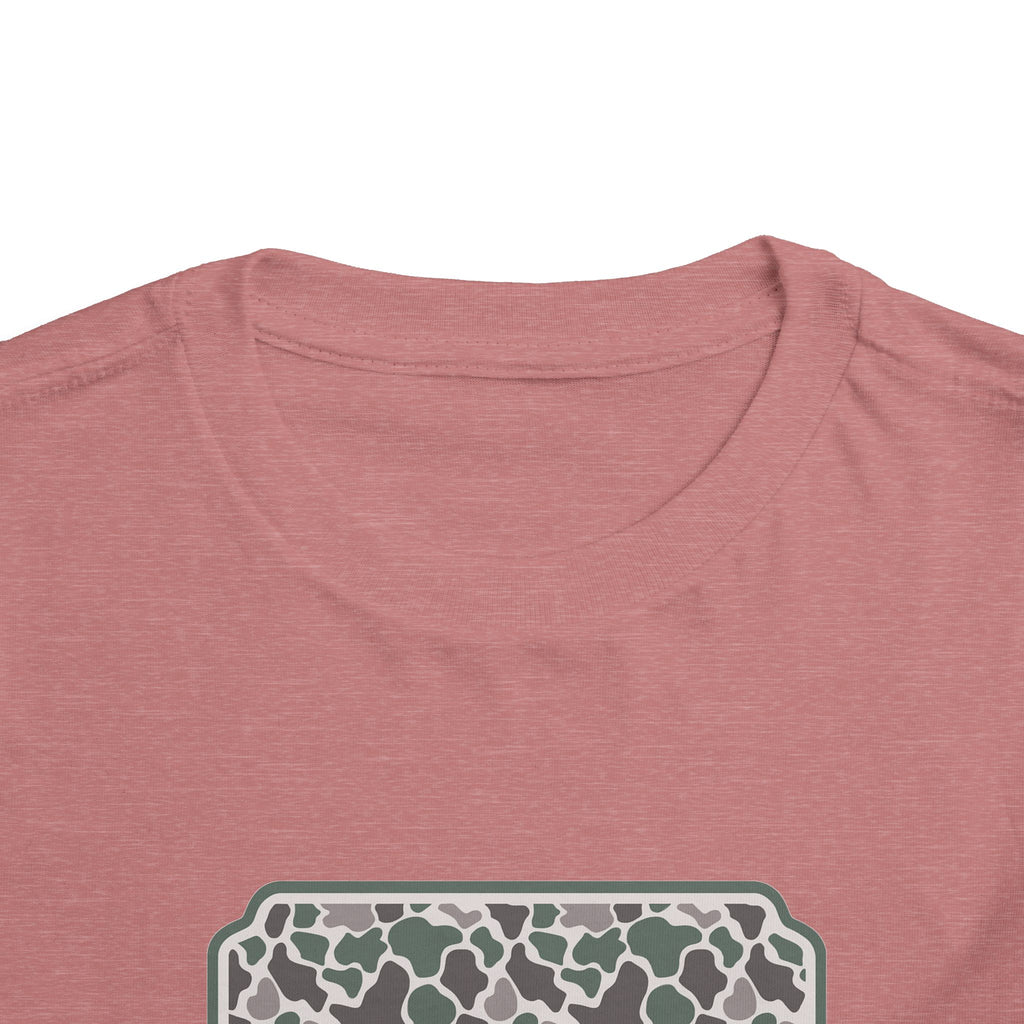 Toddler Tee — Camouflage Name Plate "PRE-k"