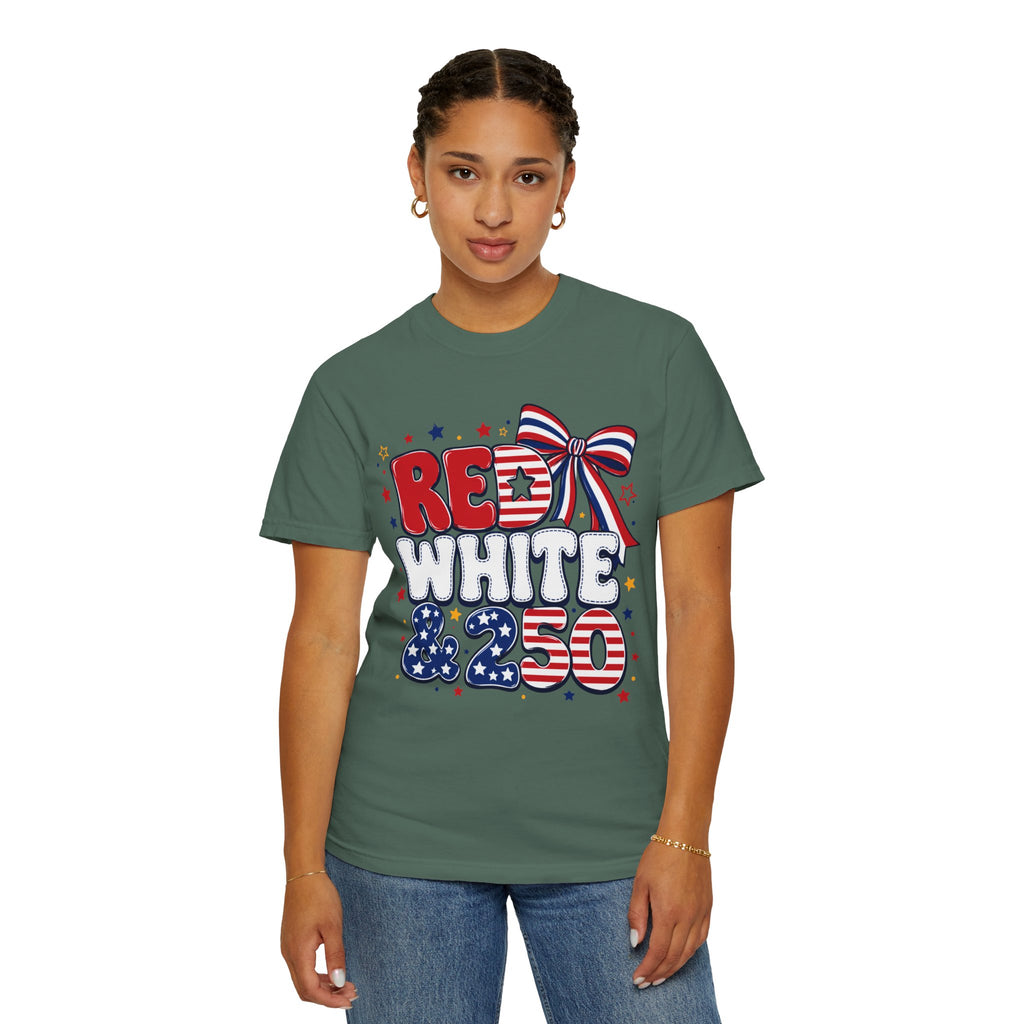 Red White & 250 Patriotic T-Shirt