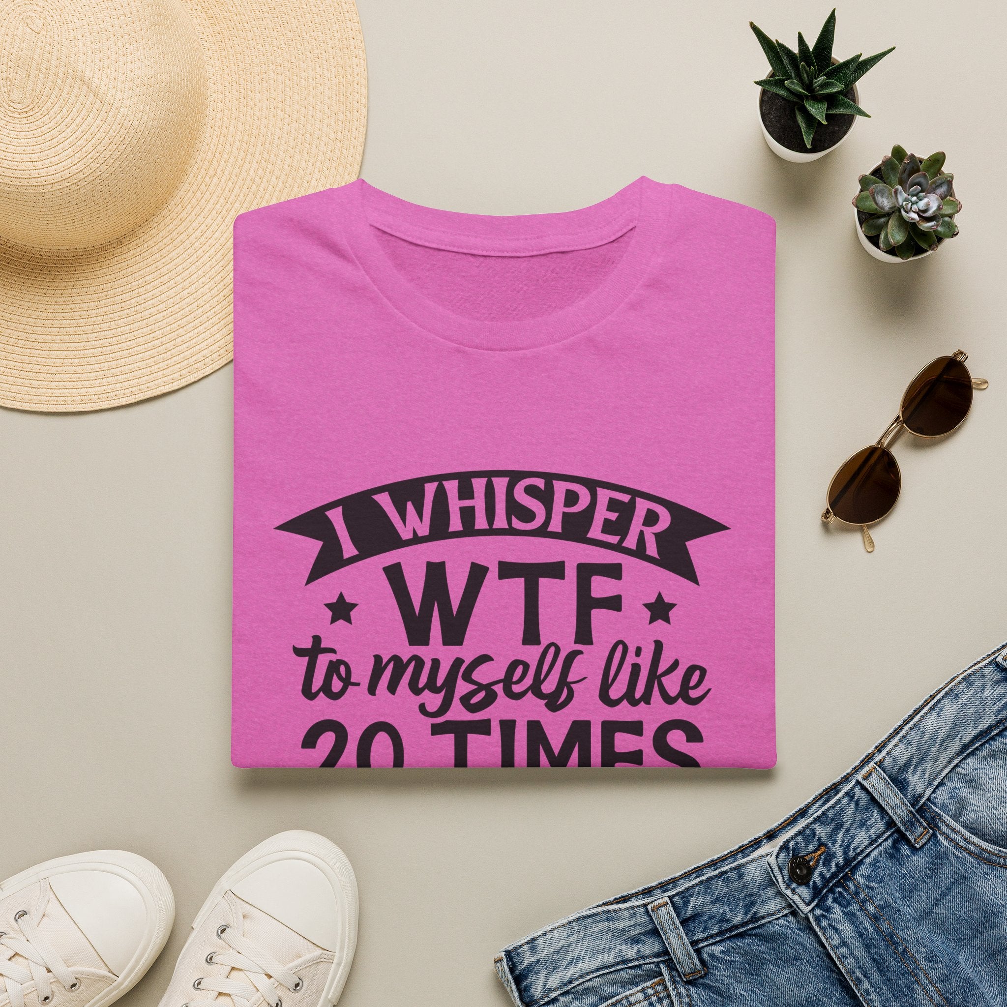WTF To Myself T-Shirt — Funny Everyday Sarcastic Graphic Tee