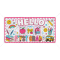 Hello First Grade Banner — Cute Back to School Classroom Decoration
