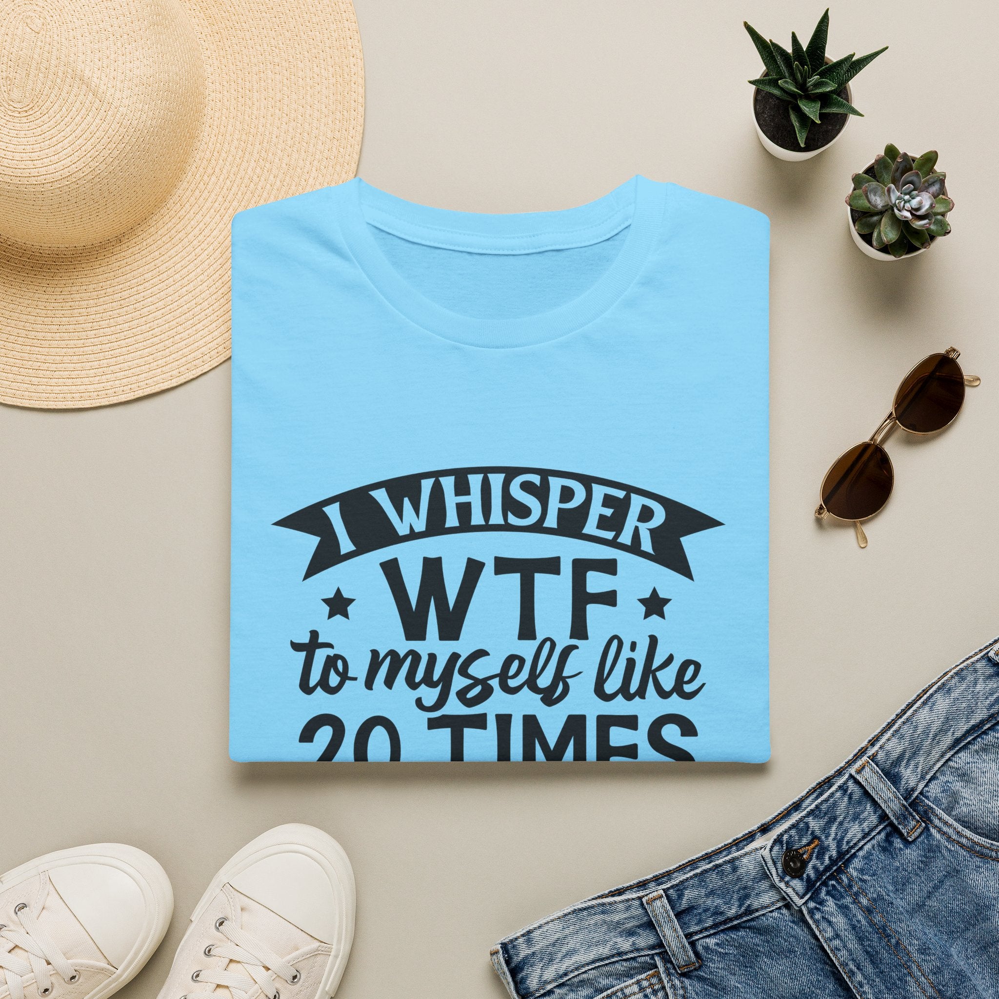 WTF To Myself T-Shirt — Funny Everyday Sarcastic Graphic Tee