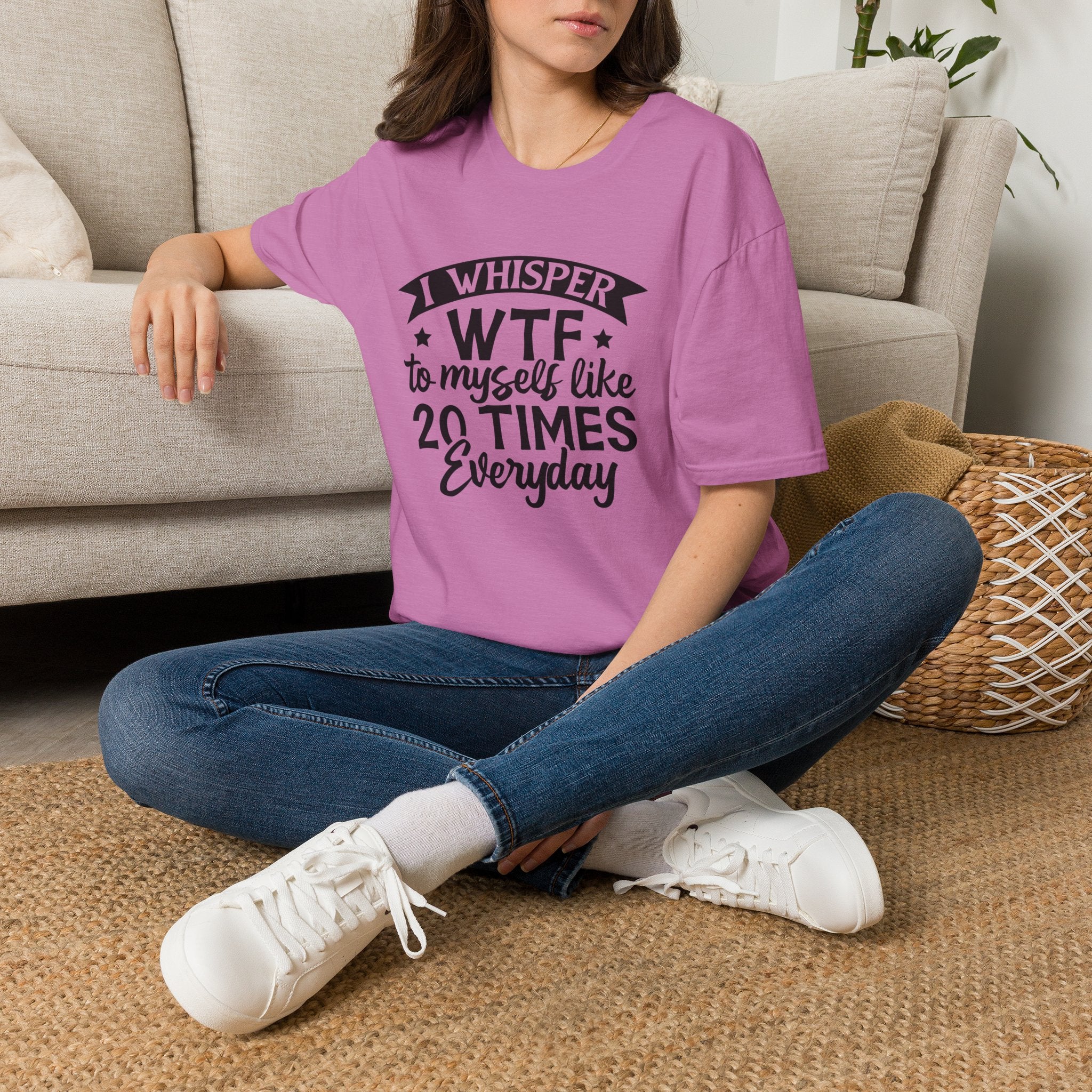 WTF To Myself T-Shirt — Funny Everyday Sarcastic Graphic Tee