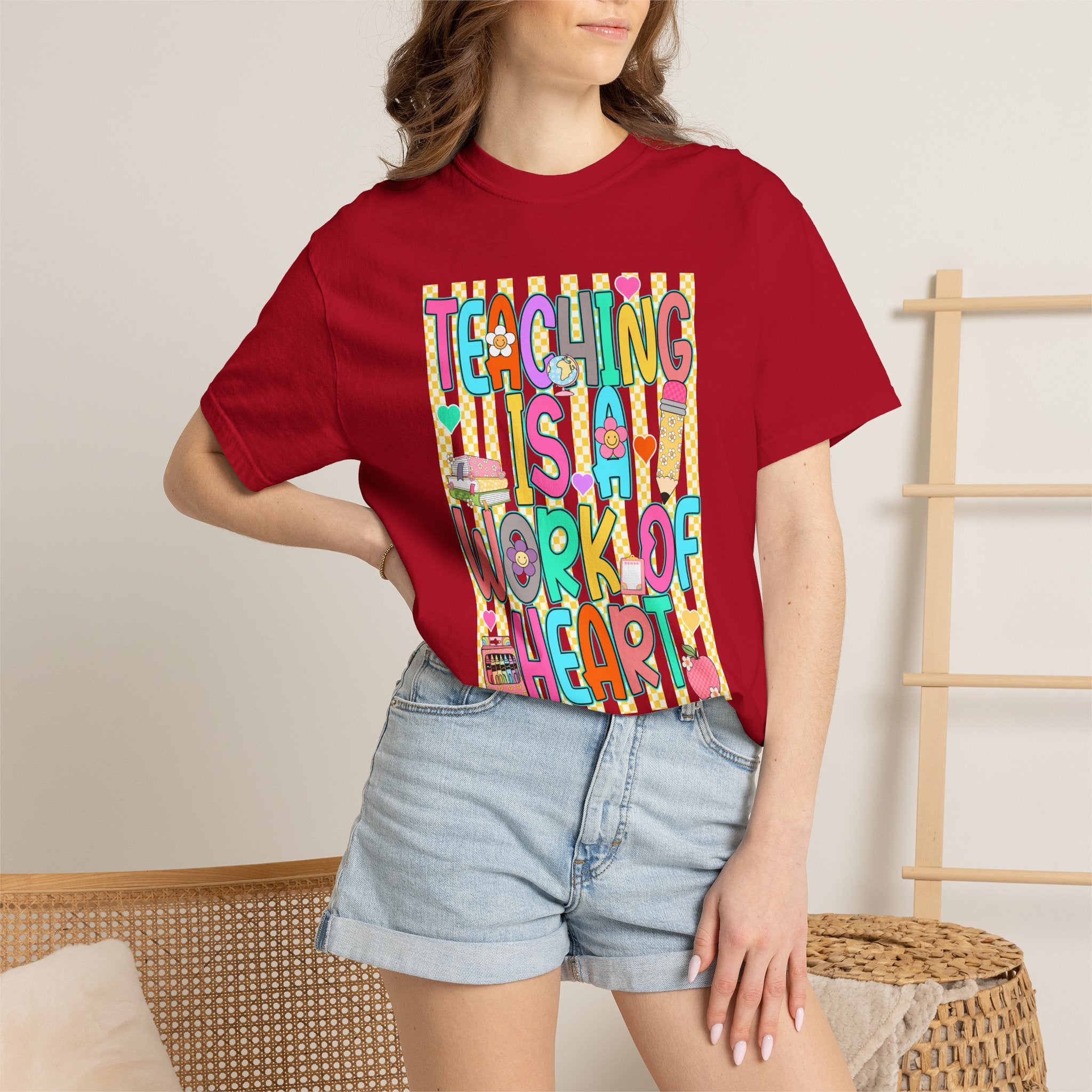 Teaching Is a Work of Heart T-Shirt