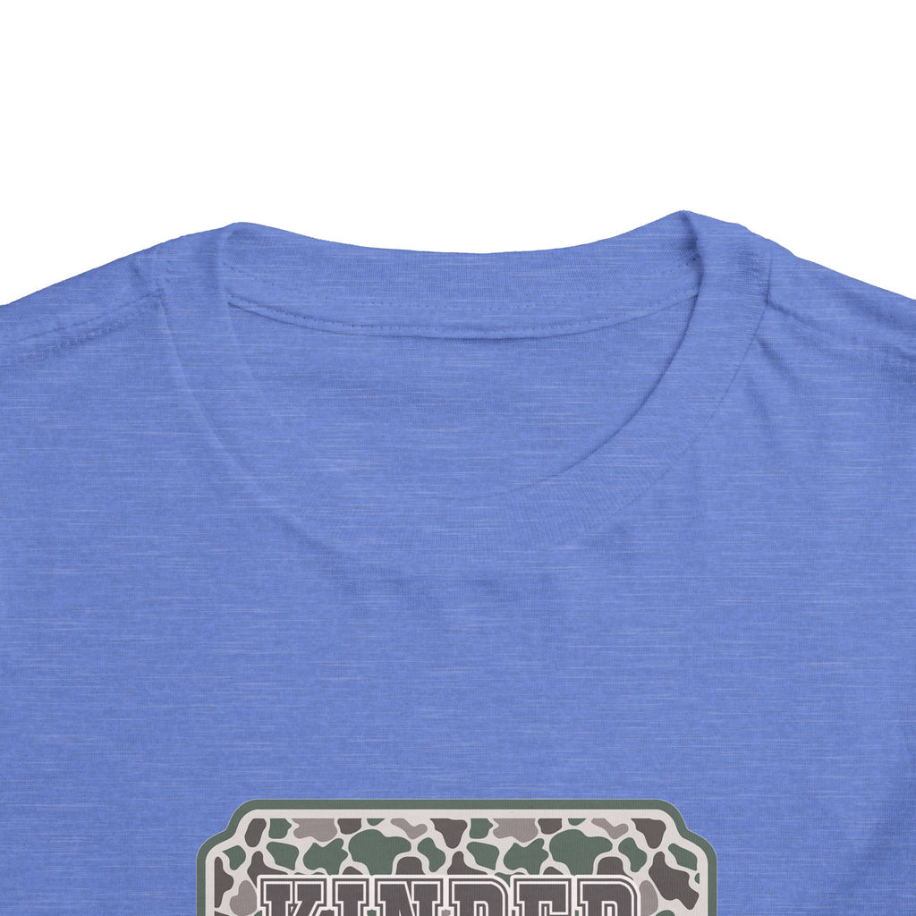 Kindergarten Toddler Tee — Floral Leopard Back to School Shirt
