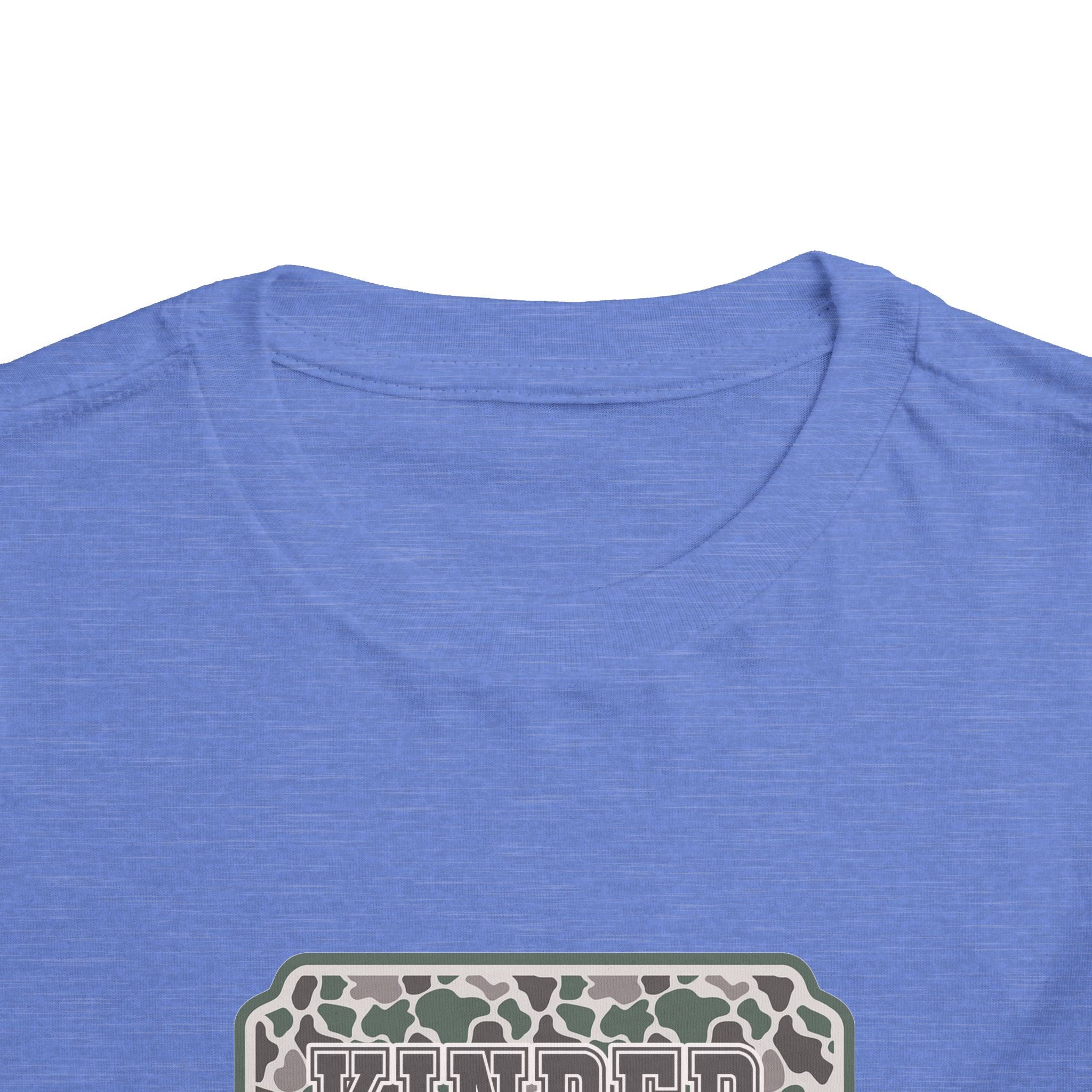 Kindergarten Toddler Tee — Floral Leopard Back to School Shirt