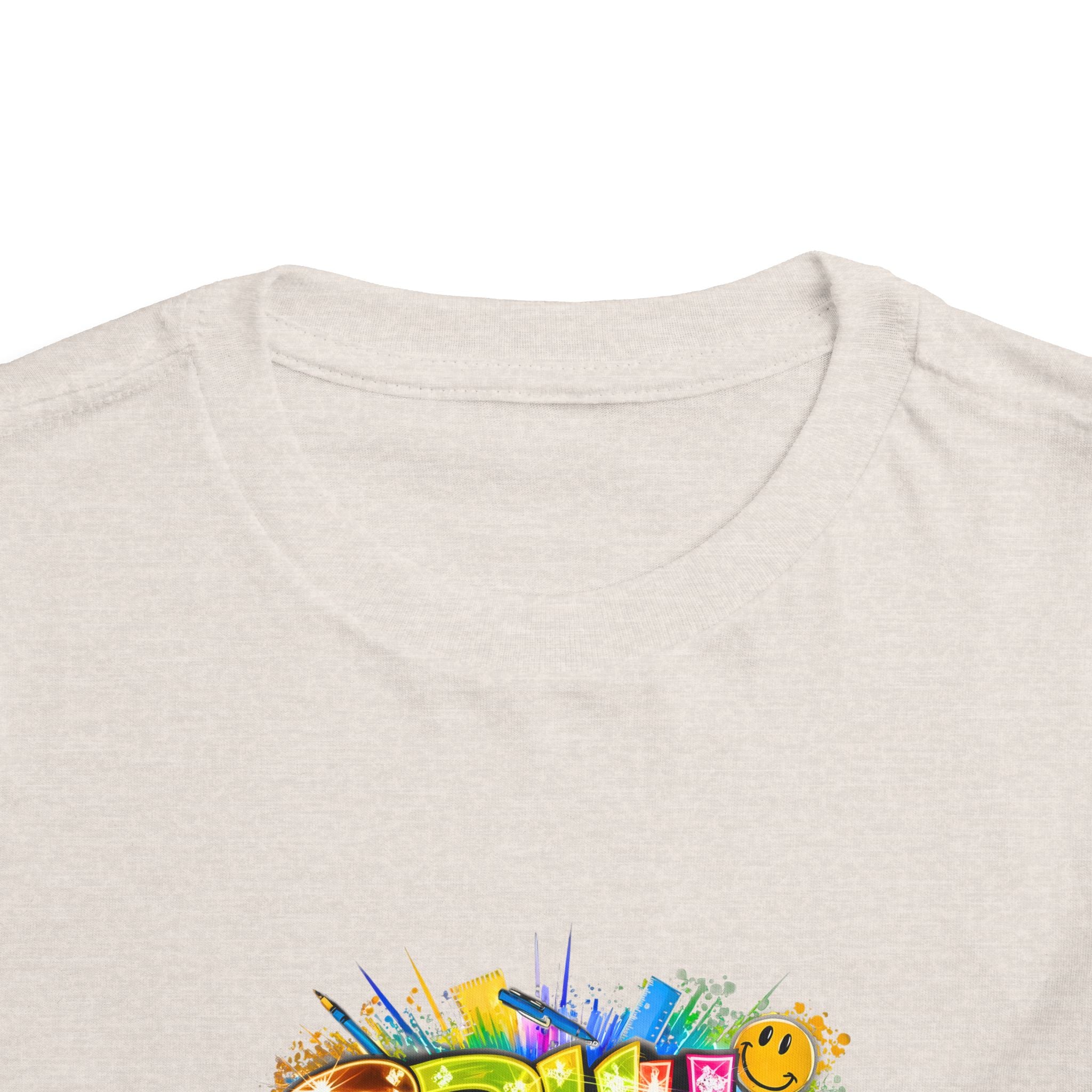 Toddler Tee — Colorful "Bruh We Are Back" Graphic Shirt