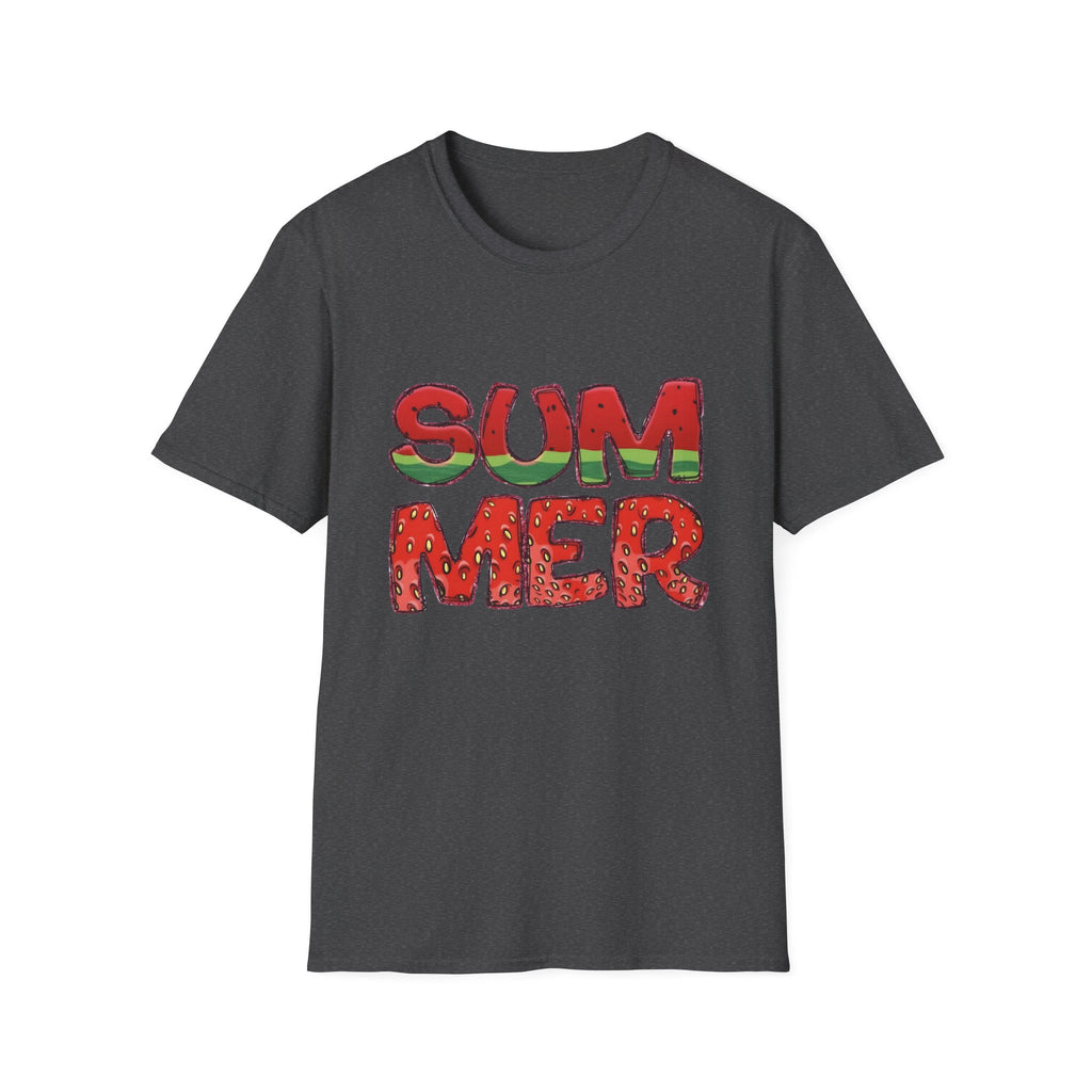 Summer Watermelon T-Shirt — Retro Fruity "SUMMER" Graphic Tee