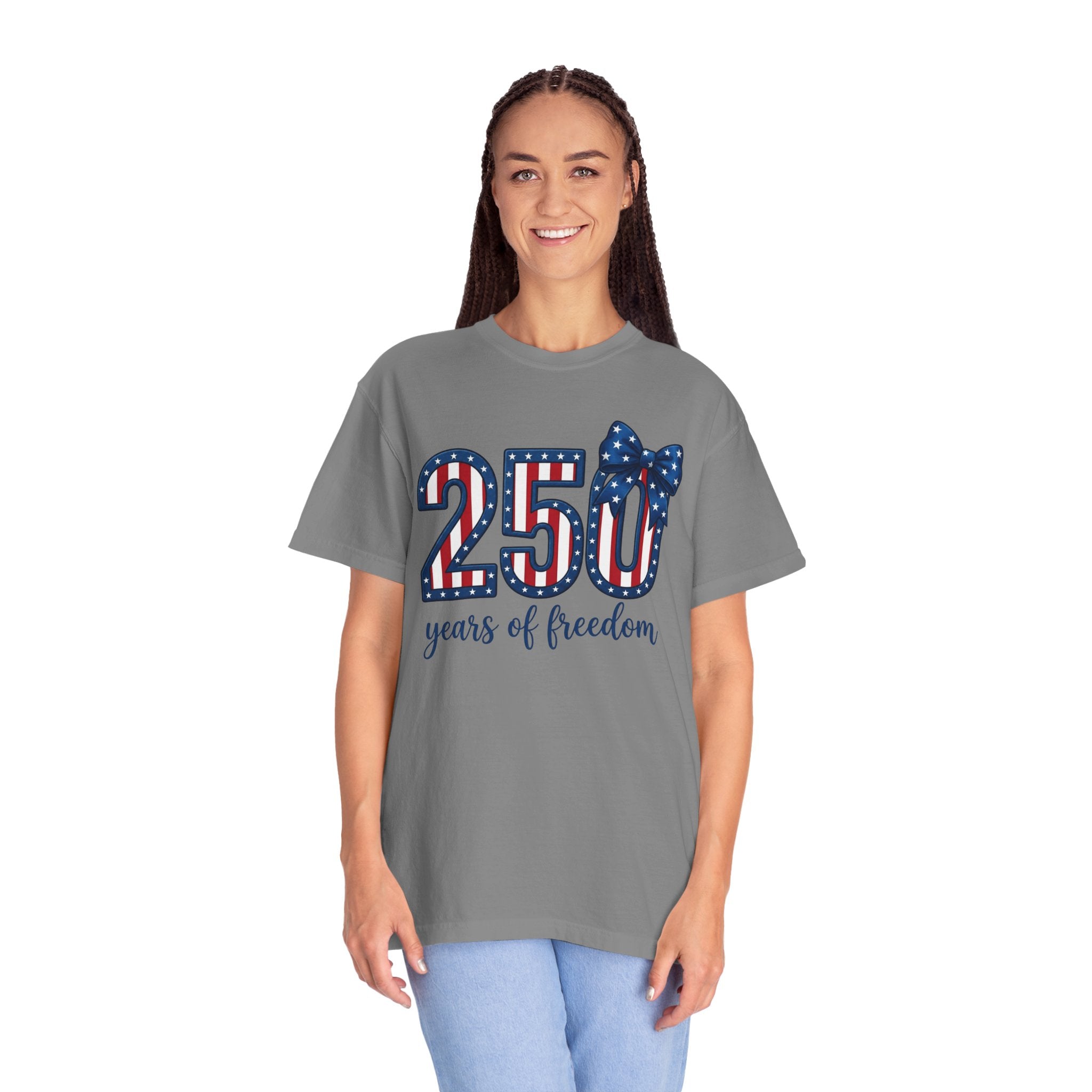 250 Years of Freedom Patriotic T-Shirt