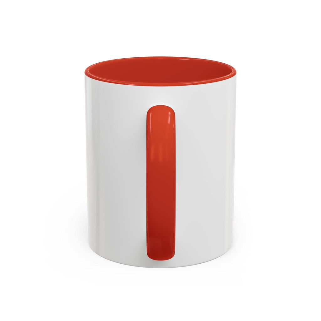 Blessed Teacher Accent Coffee Mug – Colorful Apple Design (11/15oz)