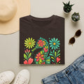 Floral Seahorse T-Shirt — Colorful Tropical Sea Life Tee
