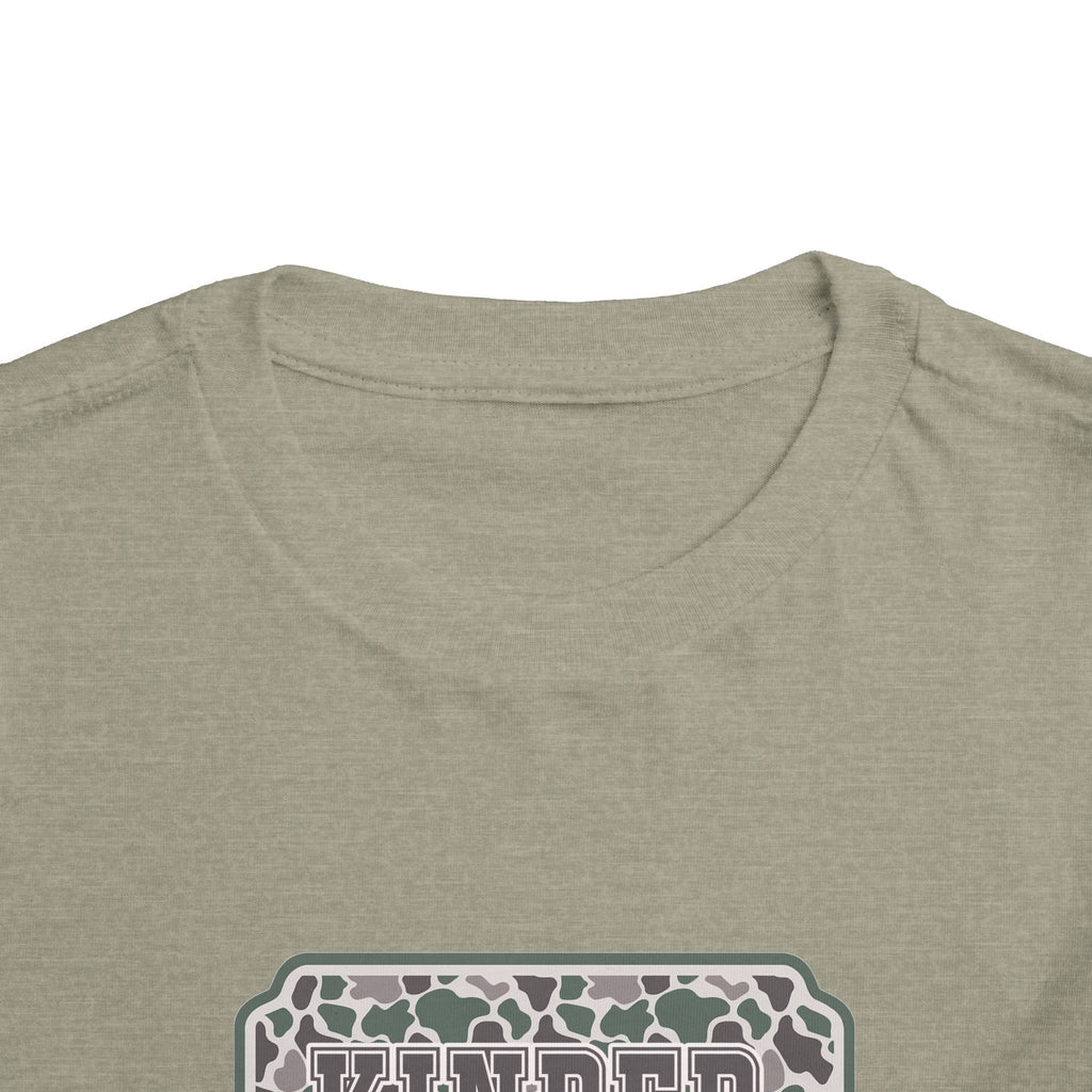 Kindergarten Toddler Tee — Floral Leopard Back to School Shirt