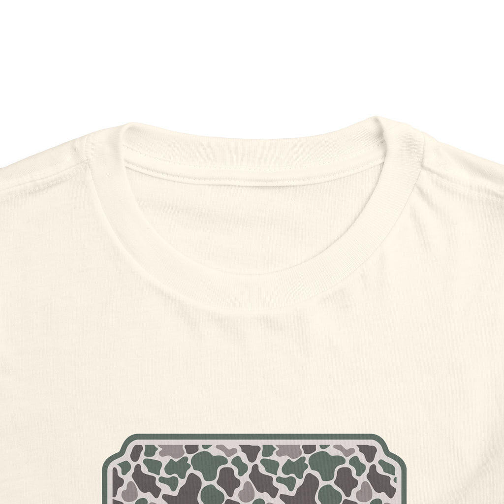Toddler Tee — Camouflage Name Plate "PRE-k"