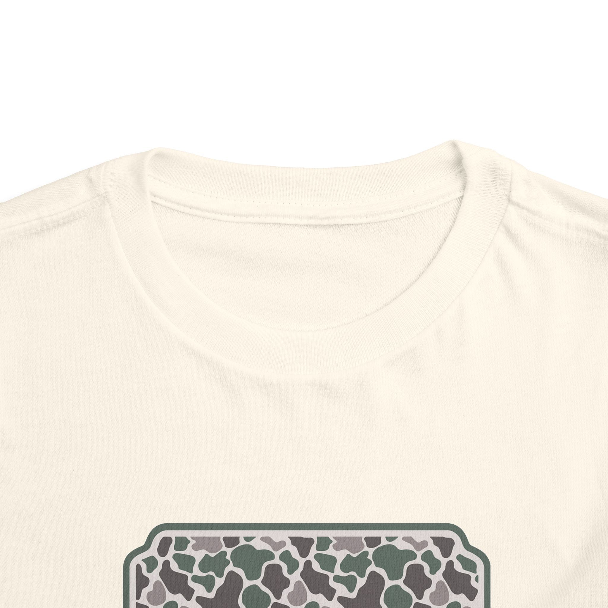 Toddler Tee — Camouflage Name Plate "PRE-k"