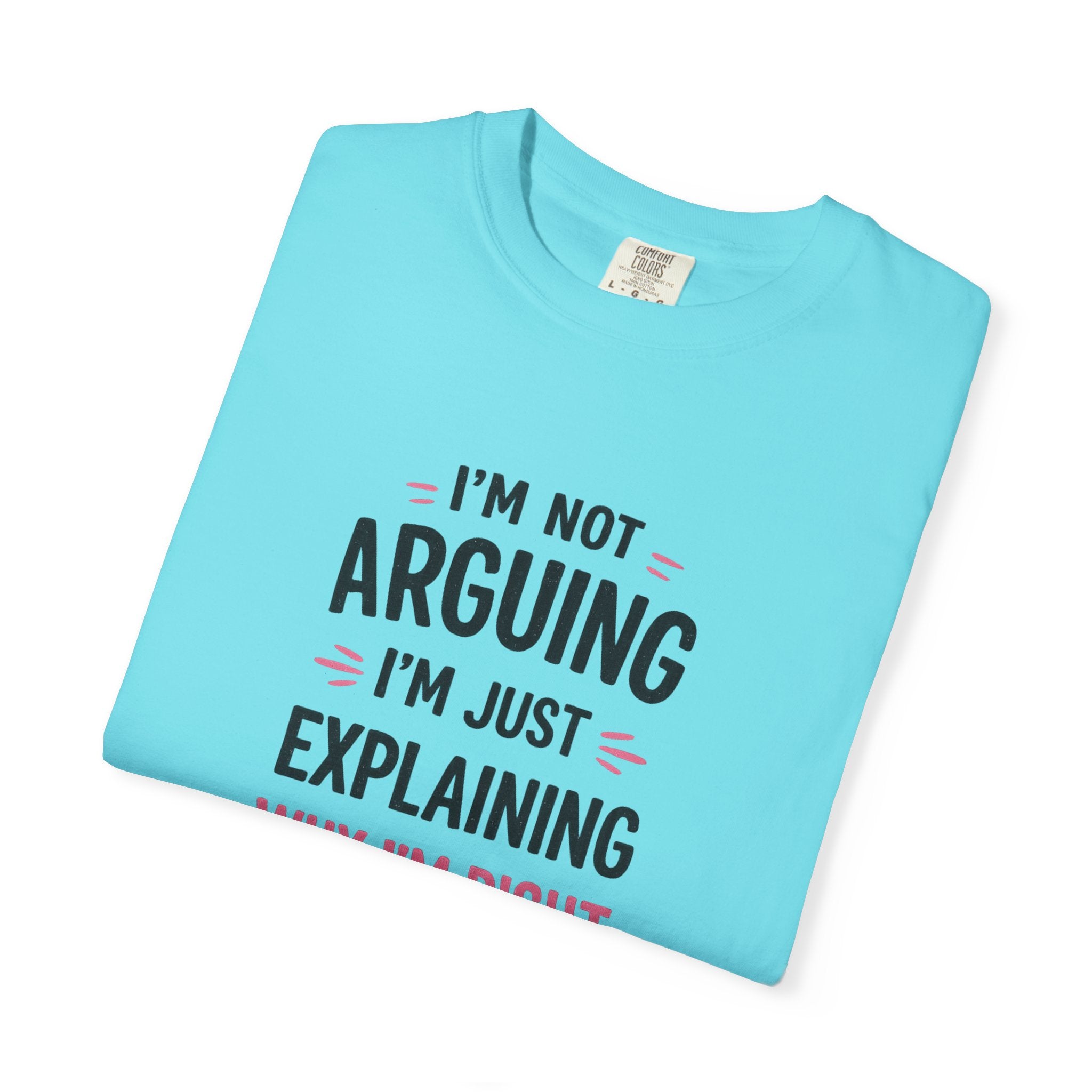 I'm Not Arguing I'm Just Explaining Why I'm Right T-Shirt