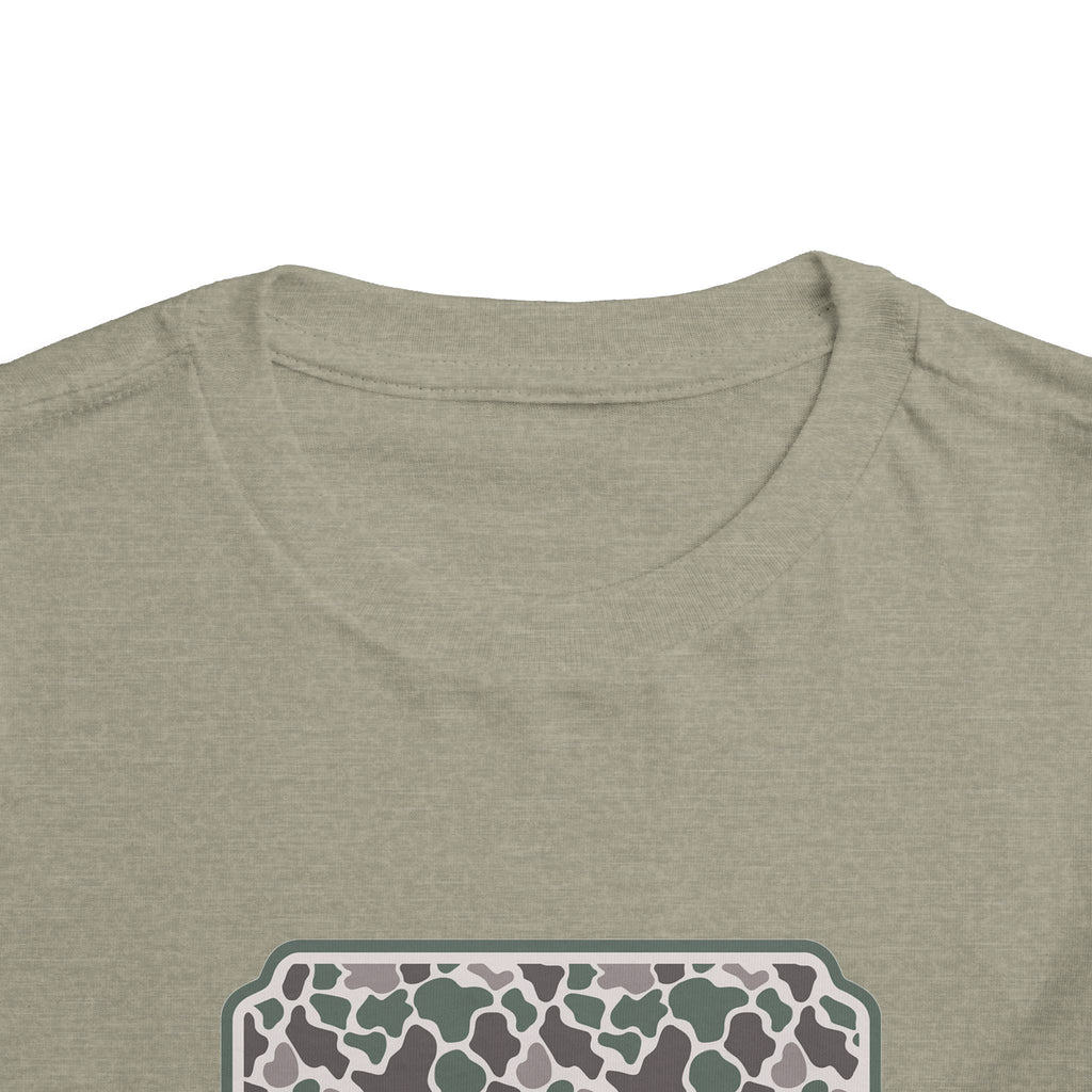 Toddler Tee — Camouflage Name Plate "PRE-k"