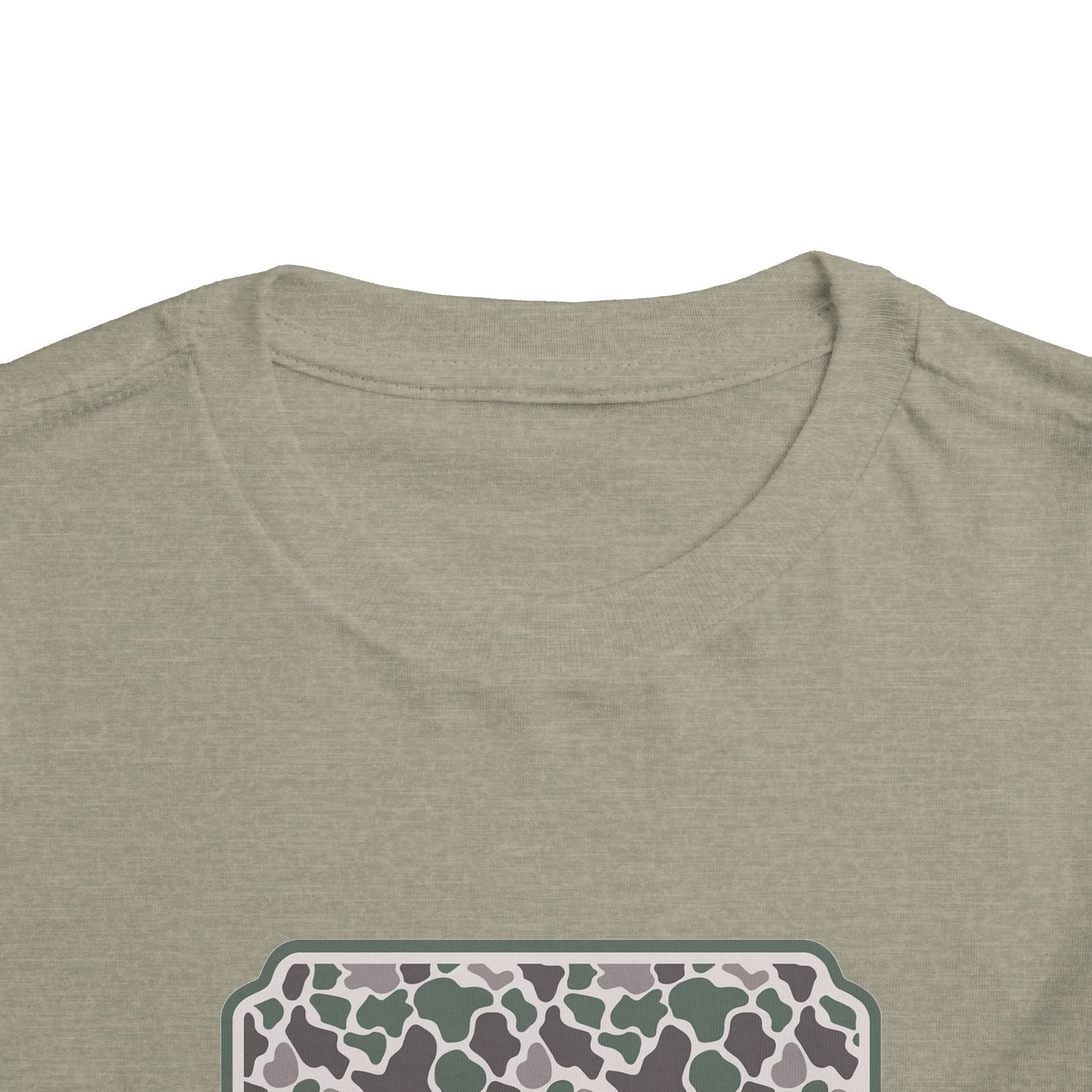 Toddler Tee — Camouflage Name Plate "PRE-k"