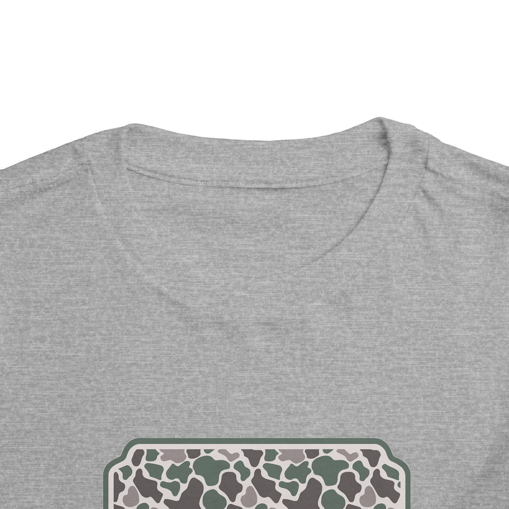 Toddler Tee — Camouflage Name Plate "PRE-k"