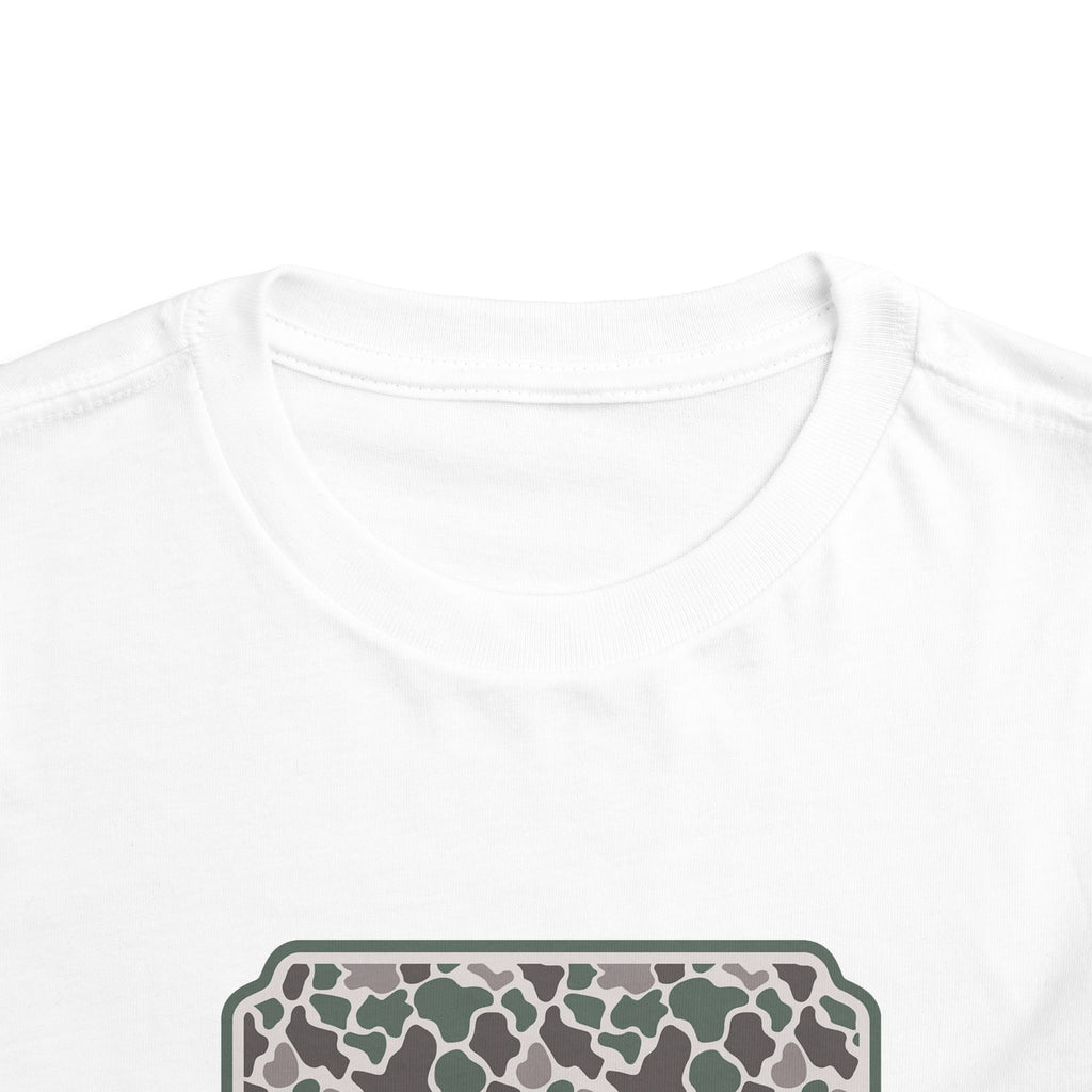 Toddler Tee — Camouflage Name Plate "PRE-k"